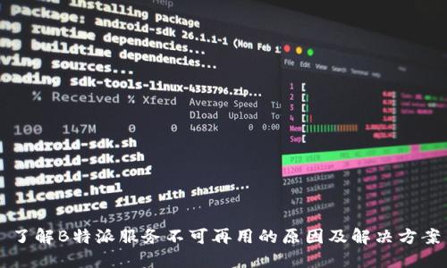 了解B特派服务不可再用的原因及解决方案