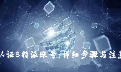 如何认证B特派账号：详细步骤与注意事项