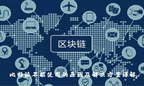比特派不能使用的原因及解决方案详解