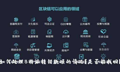 如何处理B特派转错款项的情况？是否能找回？