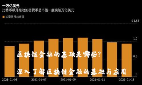 区块链金融的基础是哪些? 

深入了解区块链金融的基础与应用